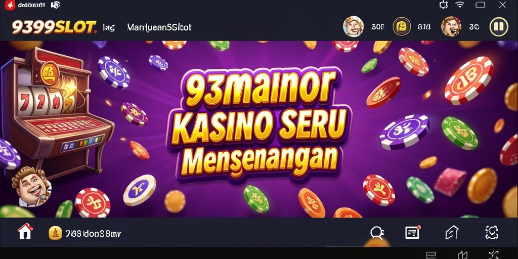 Menampilkan gameplay menarik dan interaktif dari 9399SLOT.