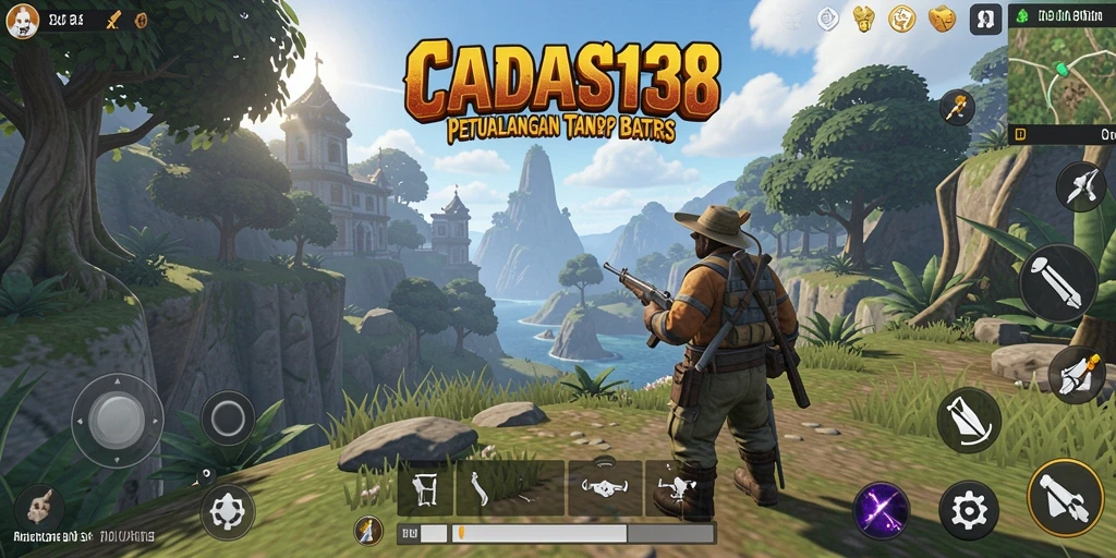 Gameplay menarik dari CADAS138 dalam dunia terbuka.