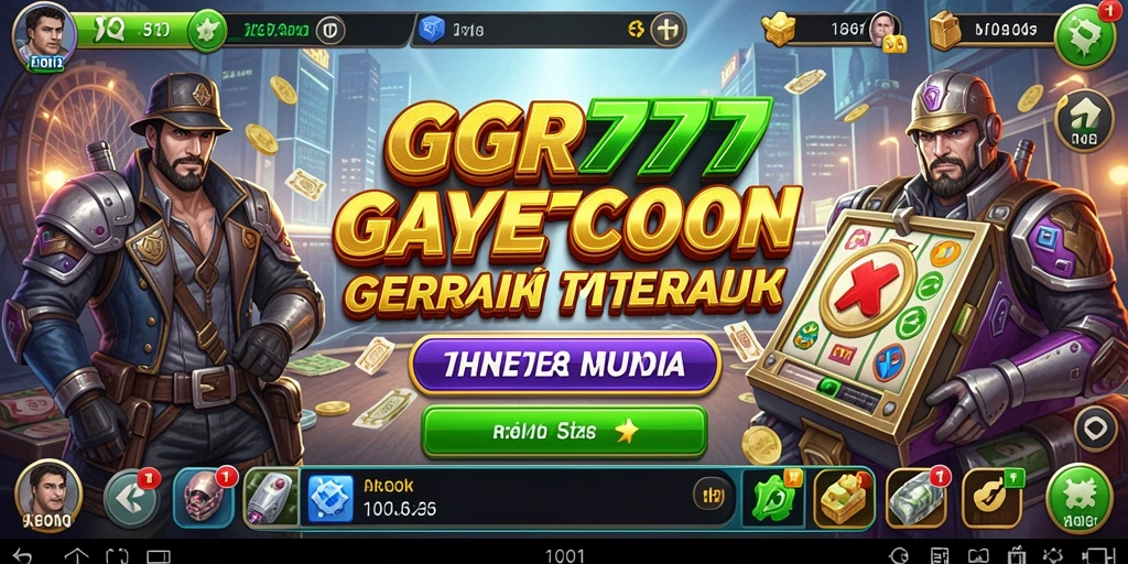 Screenshot gameplay GGR777 menampilkan pengelolaan bisnis yang seru.