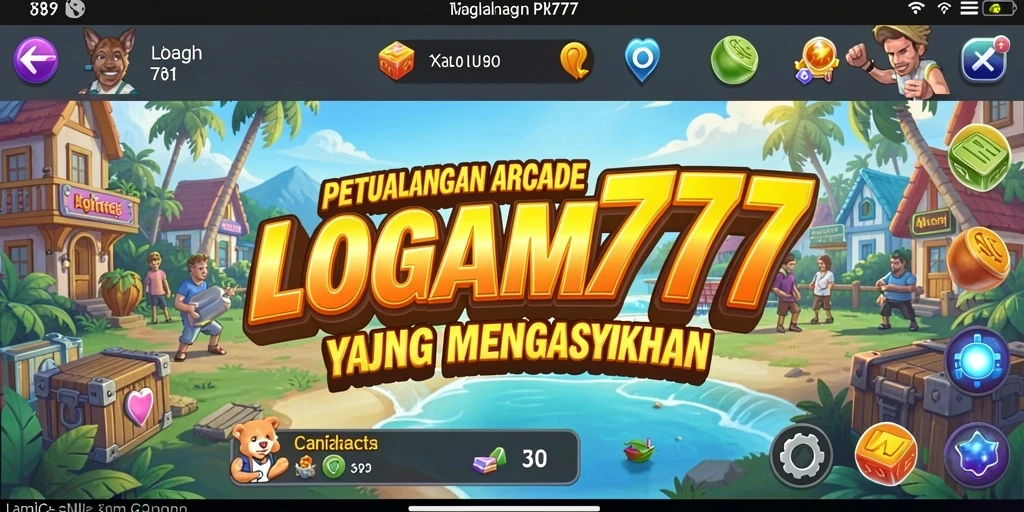 Tampilan gameplay seru LOGAM777 dengan grafis yang menakjubkan.