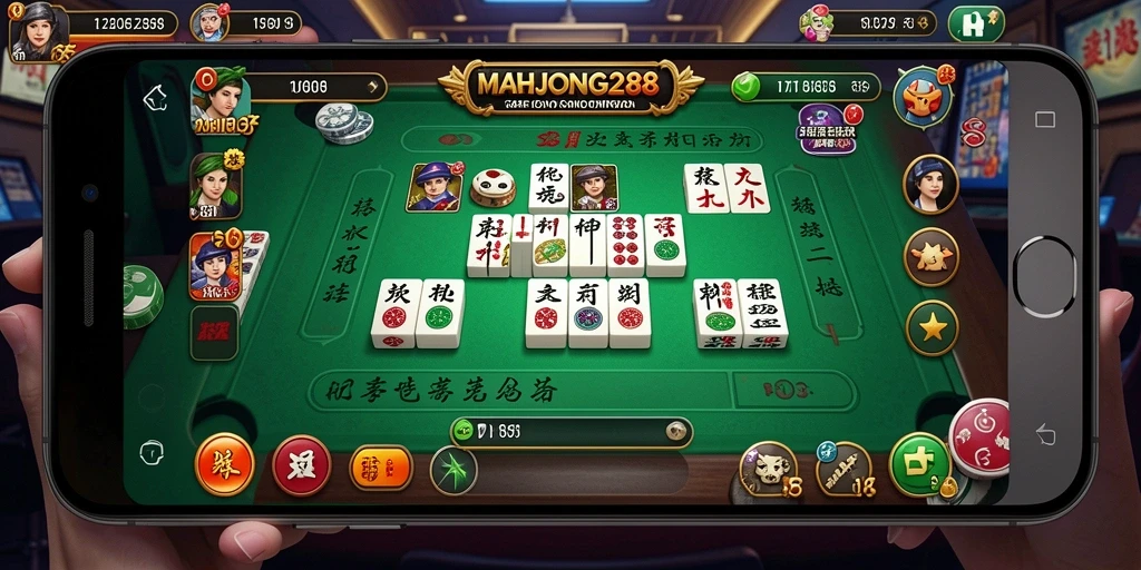 Tampilan menarik dari gameplay MAHJONG288 yang seru dan menantang.